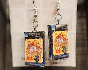 The Dark Crystal Memorabilia,  Miniature Movie Earrings, Halloween Theme Party
