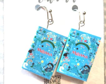 Tiny Book Jewelry | Moana ocean gift, Disney charm, Birthdat gift idea for her