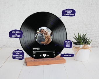 Personalized 25th Wedding Anniversary Gift: Music Anniversary Plaque, Anniversary Gifts, 25th Anniversary Gift for Husband, Wife, Parents