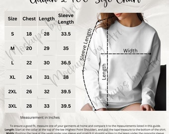 Gildan - Maglia Manica Lunga 100% Cotone - Uomo (M) (Bianco