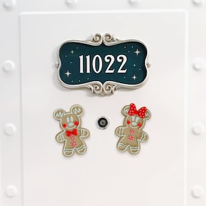 Disney Cruise Julklapp Piggestamm Musse Piggkaka Magnet Fiskförlängare Bytesidé Dörrdekor Hytt Kabin DCL