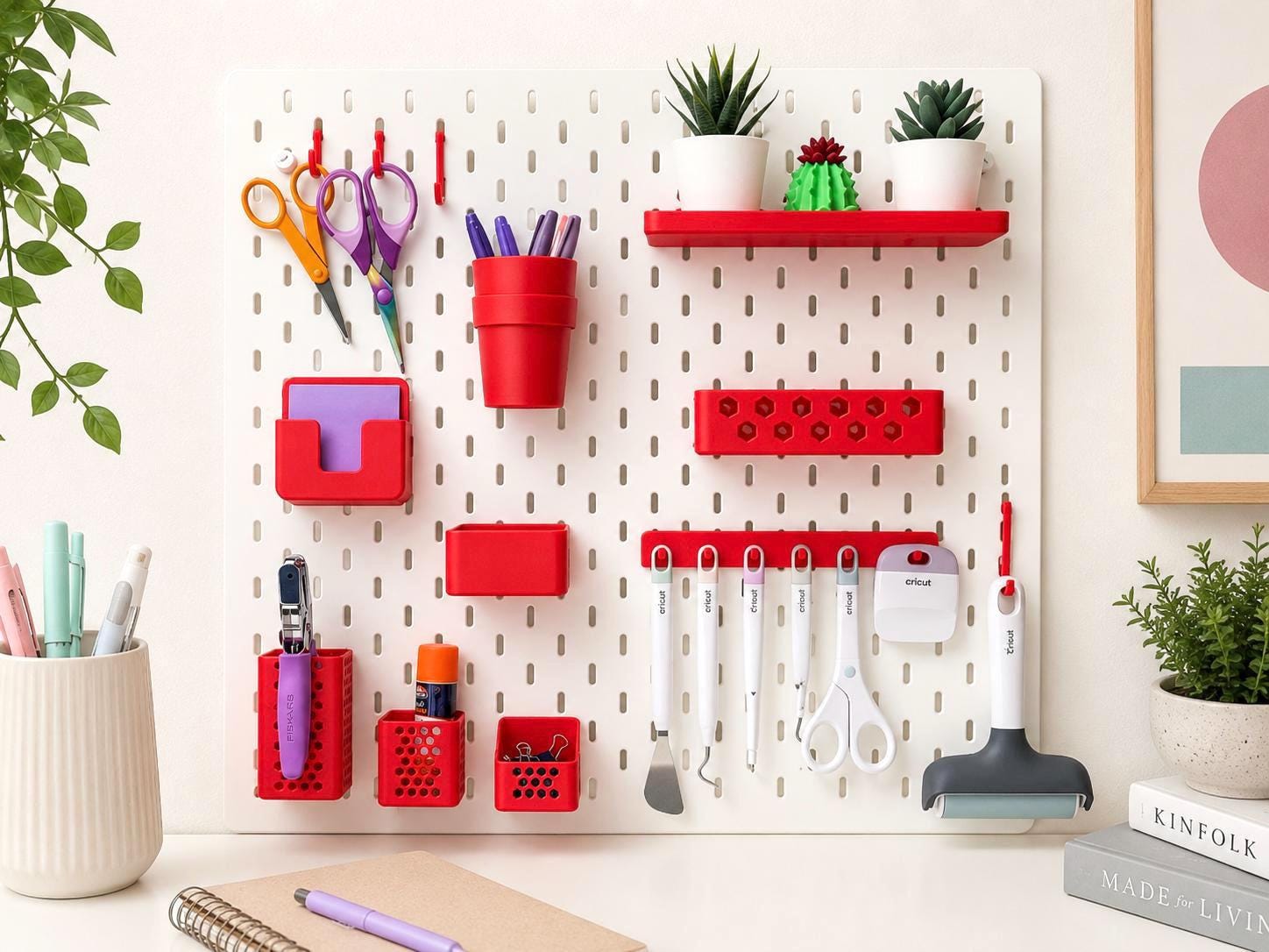 Back to School Teacher Gift SKADIS Pegboard Accessories Pencil