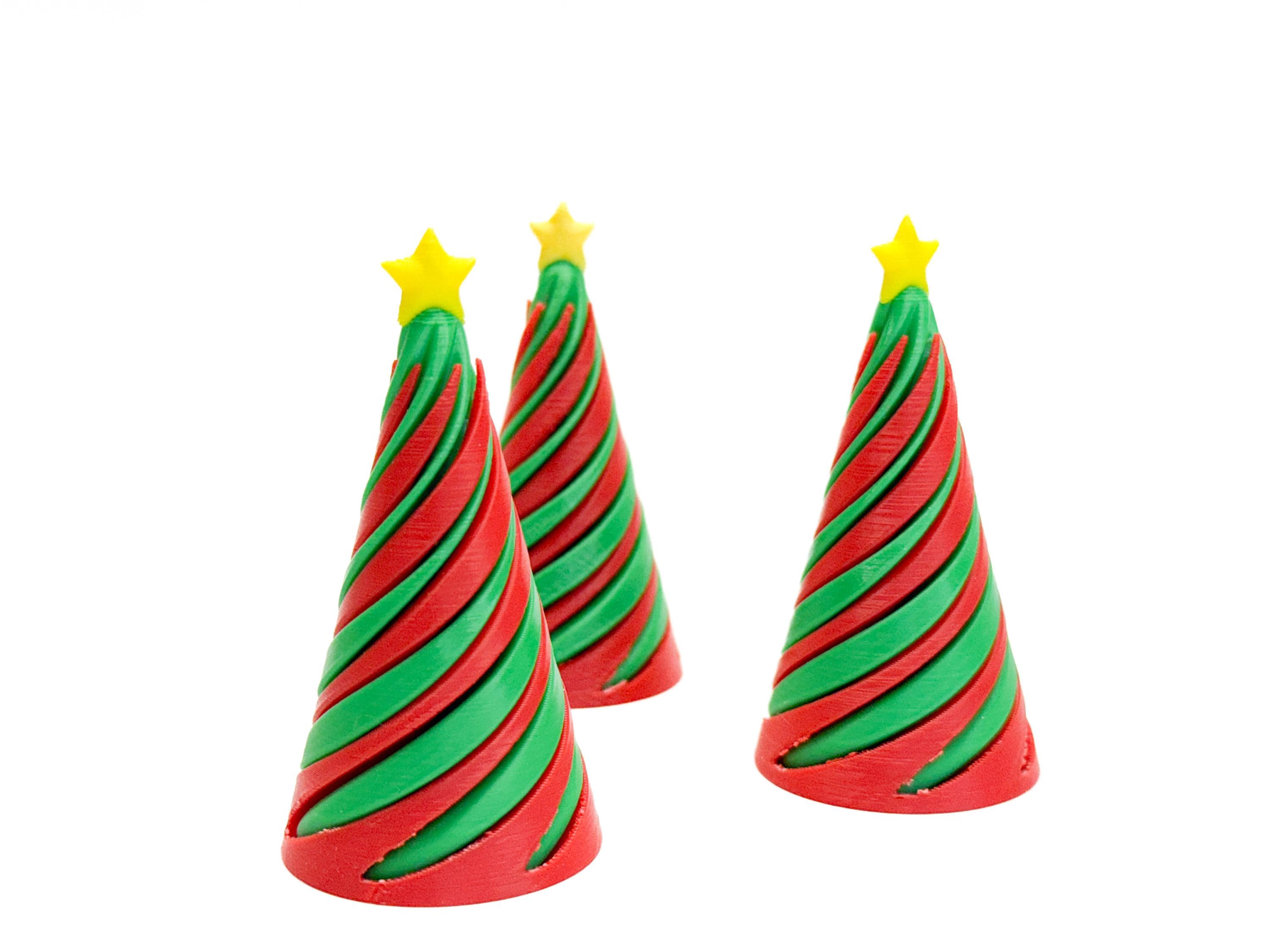 Christmas Tree Fidget Spinner Fun Christmas Gift 3D Printed Holiday ...
