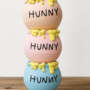Winnie the Pooh Inspired Hunny Pot Cute Honey Jar Replica for Storybook Decor Hunny Jar Gifts for Pooh Collectors Winnie The pooh lover gift