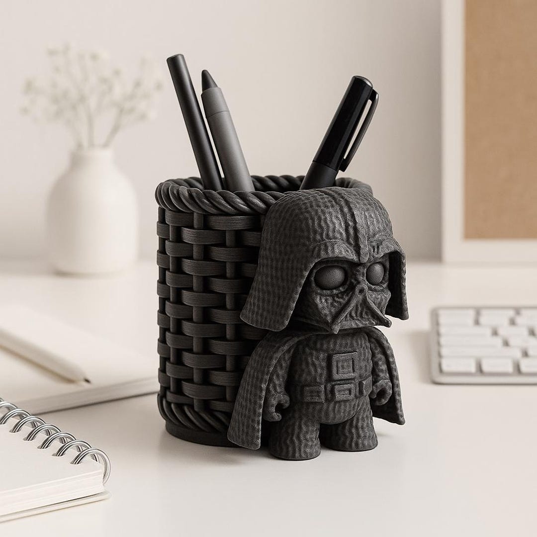 Darth Vader Pen Holder for Dad Gift Star Wars Office Decor Desk
