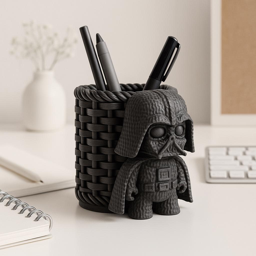 Darth Vader Pen Holder for Dad Gift Star Wars Office Decor Desk