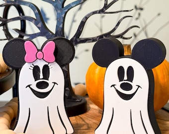 ミッキー＆ミニーゴーストハロウィンティアードトレイデコレーション