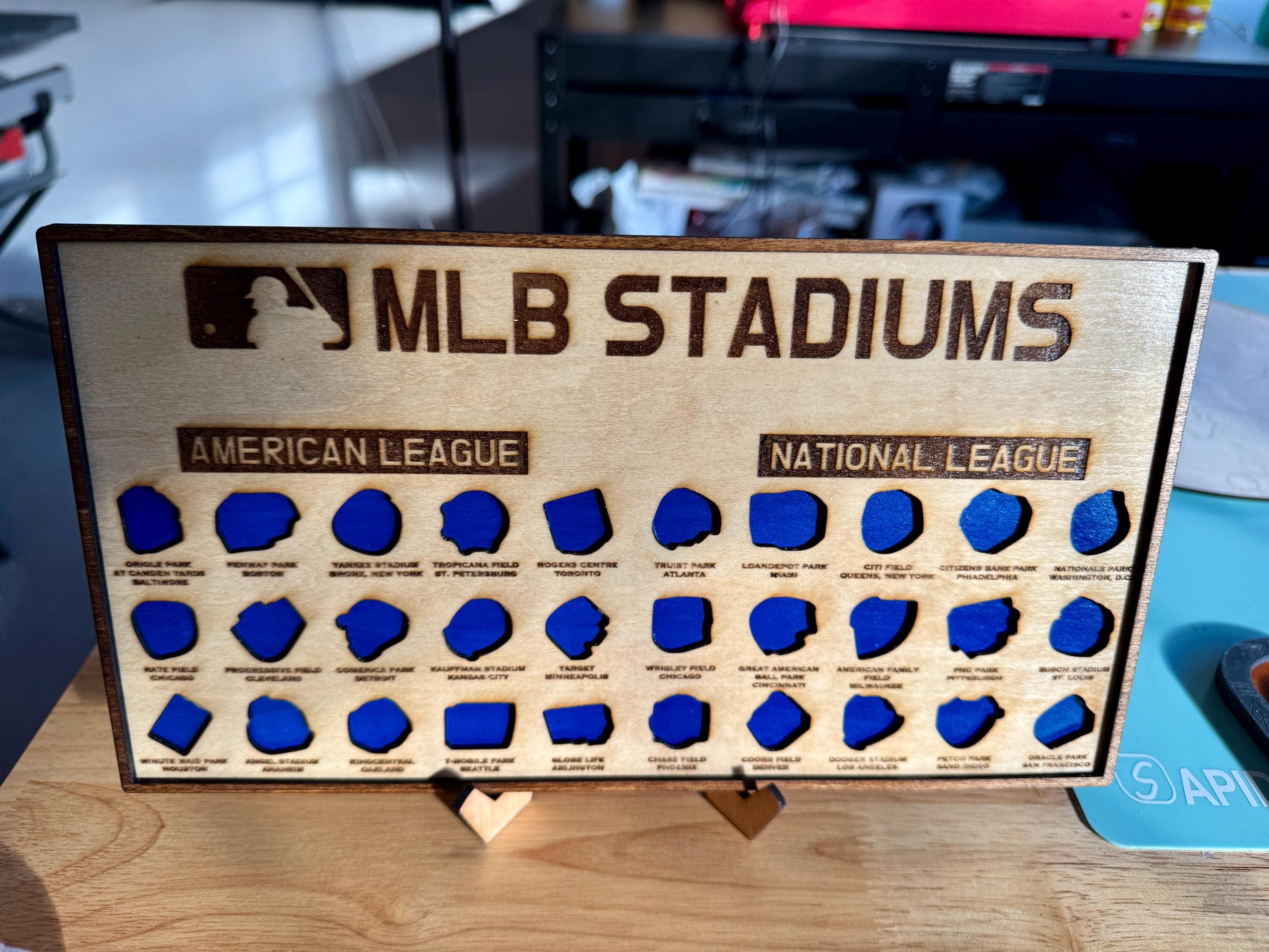 Mlb ballpark map - Etsy 日本