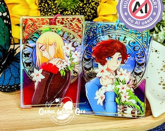 Lies of P - The King and the Falcon Gold Foil Charms