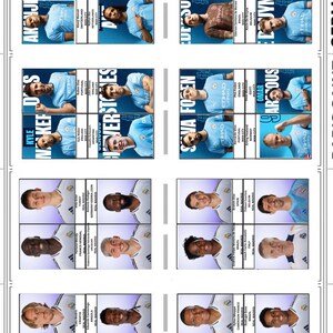 World Club Cup Team Cards: Collectible Fan Set. Stickers and more image 2