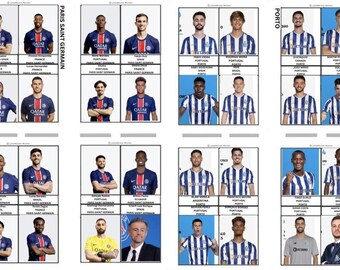 Soccer team cards featuring all the clubs competing in the 2025 World Club Cup.
