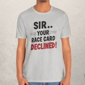 Meneer, uw raskaart heeft een T-shirt met korte mouwen afgewezen