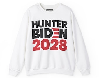 Hunter Biden 2028 Sweatshirt: Political Humor Gag Gift