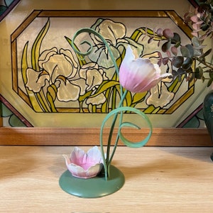 Vintage Tulip Tealight Holder and Wax Warmer