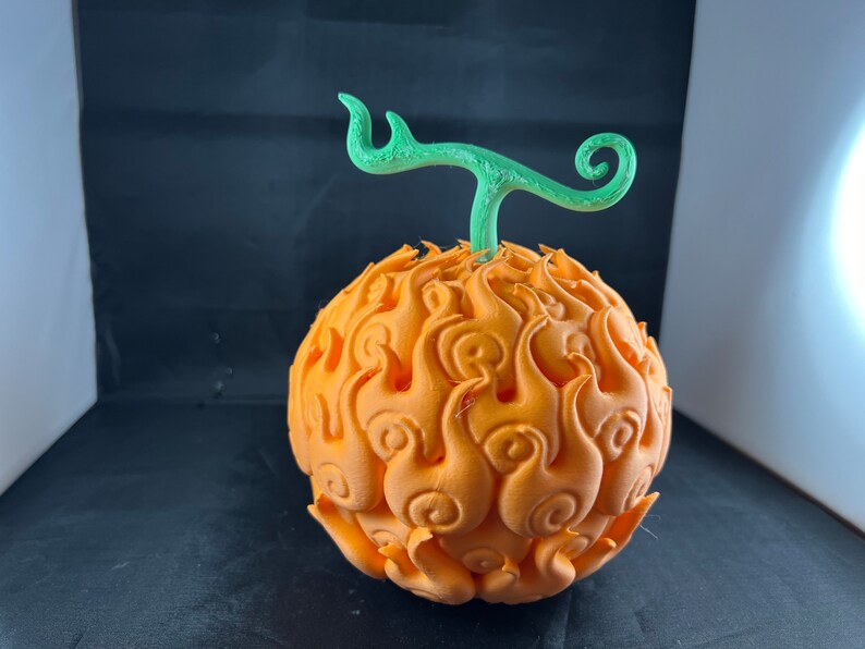 One Piece 3d Printed Devil Fruit Mera Mera No Mi Etsy