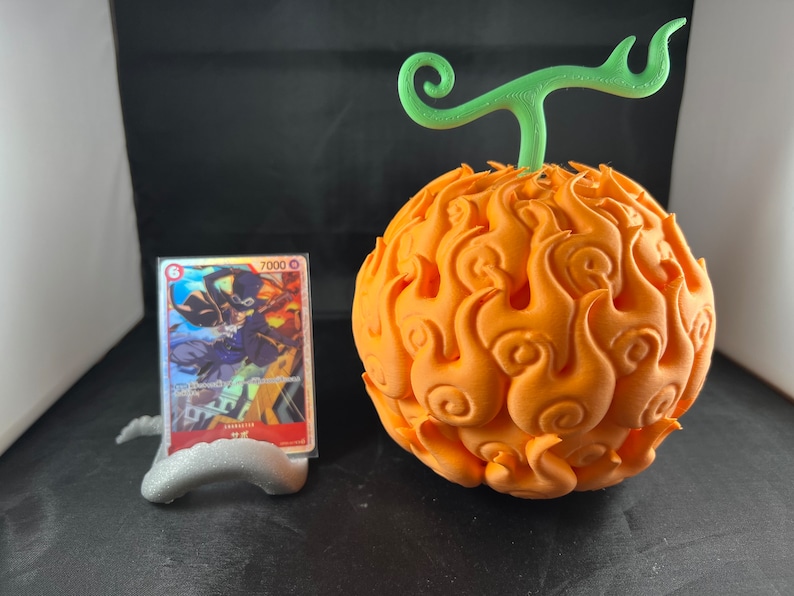 One Piece 3d Printed Devil Fruit Mera Mera No Mi Etsy