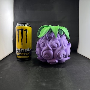 One Piece 3D Printed Devil Fruit Dark Dark fruit