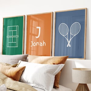Personalized Tennis Print | Custom Tennis Art | Tennis Poster