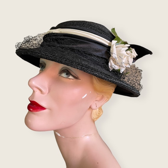 1950s Hat | Sweet 50s Dubarry French Adaptation F… - image 1