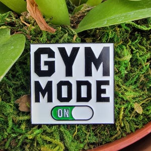 Gym Pin, Emaille Pin, Workout Pin, Workout Geschenk, Gym Bro, Gym Ratte, Muskel Mama, Emaille Pins, Humor Pin, Accessoires, Gym Geschenk, Fitness Geschenk