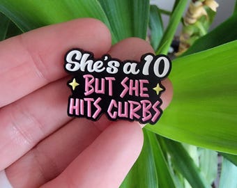 Alternative Pin, Grunge Pin, Feisty Pin, Sarcasm, Funny Gift, Enamel Pin, Humor Enamel Pin, Enamel Pins, Funny Pin, Women Pin, Baddie Pin,