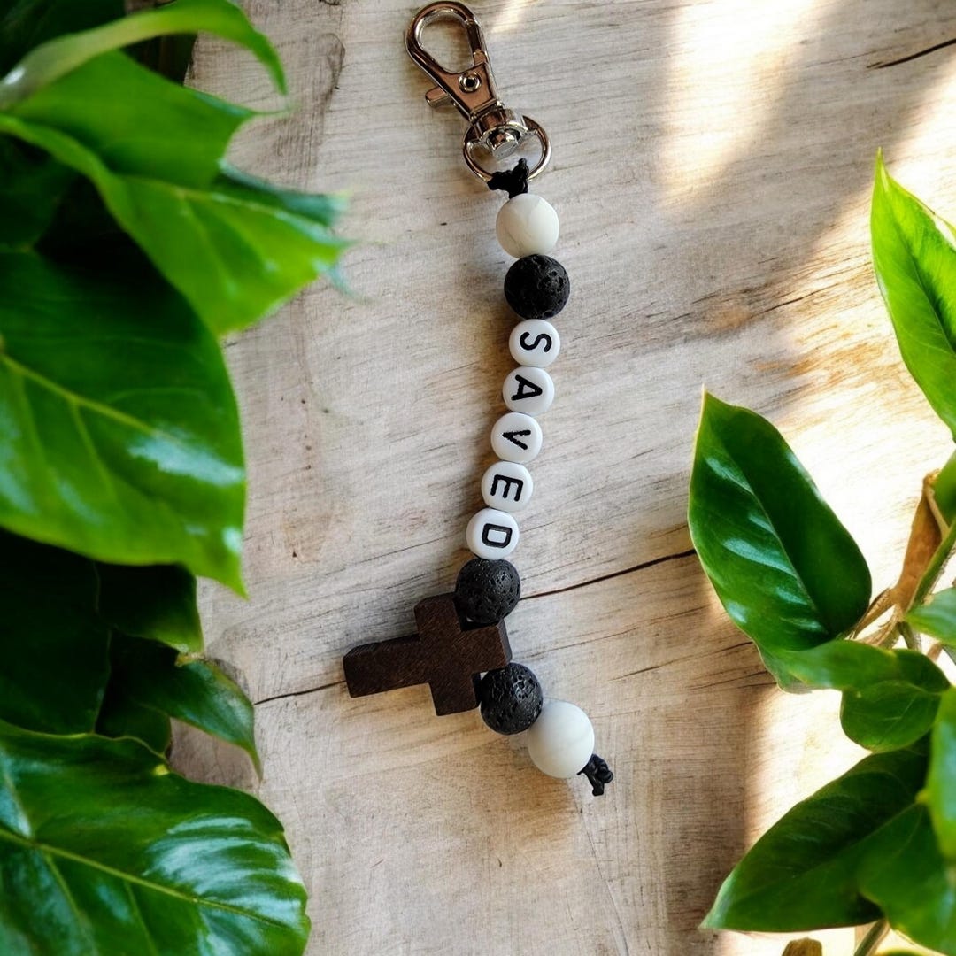 Christian Keychain, Christian Gift, Faith Keychain, Jesus, Religious ...