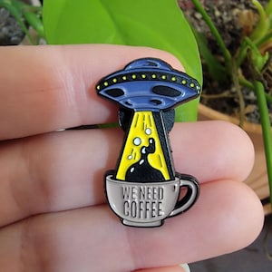 Alternative Enamel Pin, Enamel Pin, Cute Pin, Coffee Pin, Coffee Lover, Coffee Gift, Cute Enamel Pin, Coffee, Coffee Cup, Coffee Mug, Pin