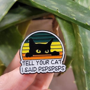 Alternative Pin, Cat Pin, Cat Lover, Cat Gift, Cats, Cute Cat, Cat Lover Gift, Cat Accessories, Enamel Pin,, Enamel Pins, Gift, Funny Cat