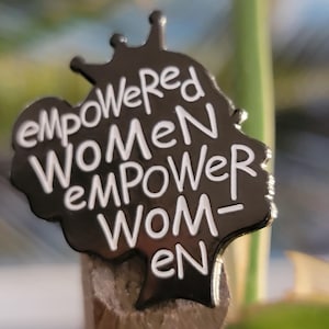 Enamel Pin, Women Pin, Strong Women, Strong Pin, Fashion Pin, Accessories, Enamel Pins, Pin, Friendship, Empower, Gift, Quote Pin, Cute Pin