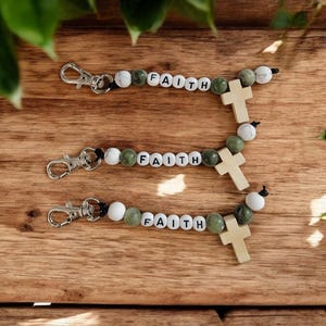 Christlicher Schlüsselbund, Christlicher Geschenk, Glaube Schlüsselbund, Jesus, Religiöser Schlüsselbund, Gebetskarte, Gebetsschlüsselbund, Katholischer Schlüsselbund, Gebetsgeschenk