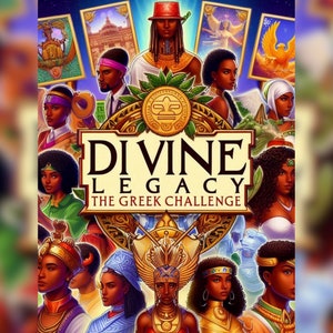 Divine Legacy: The Greek Challenge, Trivia Game, Digital Download, Digital Download Card Game, Friends Night, Card Game, D9 Organization