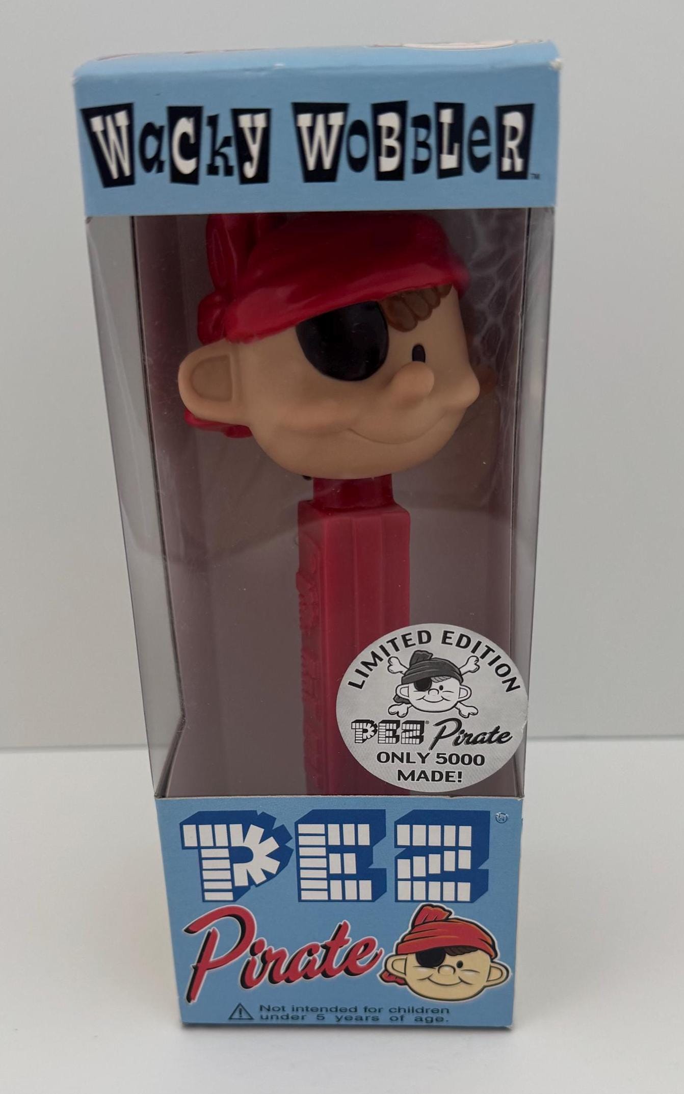 PEZ Pal Pirate Wacky Wobbler Limited Edition - Etsy