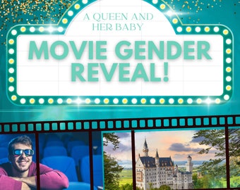 Gender Reveal Video Announcement |Gender Reveal Movie Party| Gender Reveal Video Ideas| Buy Once and Done! | Social Media & IM Friendly