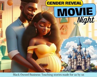 Gender Reveal Video Announcement Gender Reveal Movie Party Gender Reveal Video Ideas movie for gender reveal Social Media pregnancy reveal