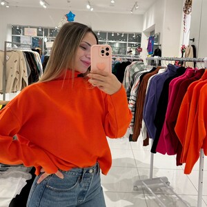 Colorful turtleneck discount