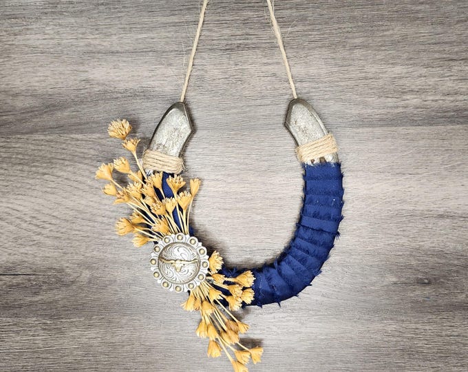 THE LOVELY LONGHORN decorative horseshoe