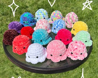 Pulpo amigurumi de ganchillo