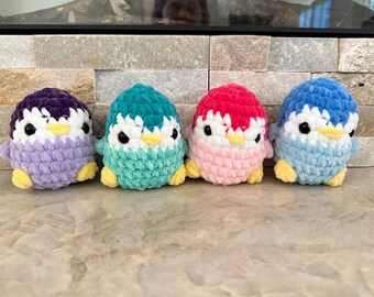 Pingüino - Ganchillo hecho a mano