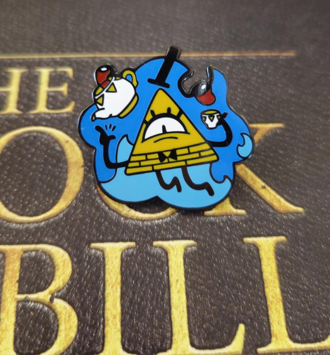 ENAMEL PIN || Bill Cipher: Gravity Falls || Read the Description - Etsy ...