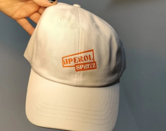 Aperol Spritz Mom & Dad Hat | Retro Vintage Kappe Cap | Holy Aperoli | Aperol Cap Mütze | Baseballcap | Basecap Damen Herren Unisex Geschenk