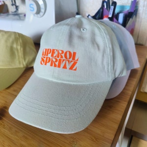 Aperol Spritz Mom & Dad Hat Retro Vintage Kappe Cap Holy Aperoli Aperol Cap Mütze Baseballcap Basecap Damen Herren Unisex Ramen Pastel Mint