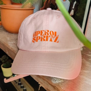 Aperol Spritz Mom & Dad Hat Retro Vintage Kappe Cap Holy Aperoli Aperol Cap Mütze Baseballcap Basecap Damen Herren Unisex Ramen Bild 2