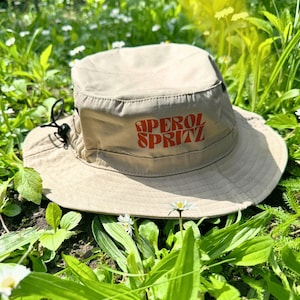 Aperol Spritz Mom & Dad Hat Retro Vintage Kappe Cap Holy Aperoli Aperol Cap Mütze Baseballcap Basecap Damen Herren Unisex Ramen Fischer Beige