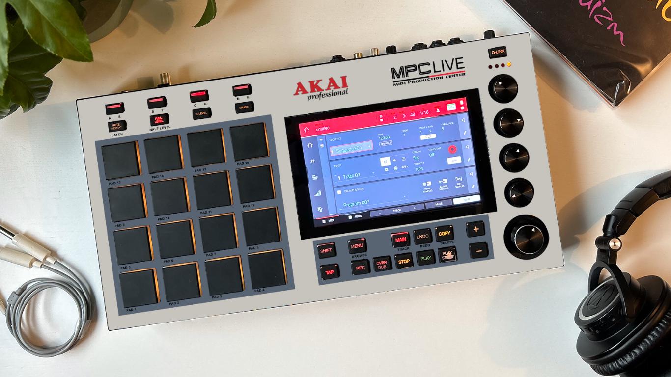 AKAI MPC LIVE Skin Retro Edition Classic 2000 X L - Etsy AKAI MPC LIVE Skin Retro Edition Classic 2000 X L - Etsy