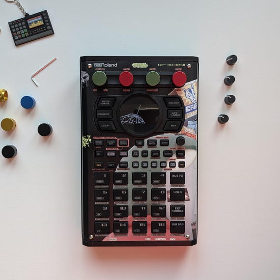 Roland Sp-404 MK2 Mf Doom SKIN MATT FINISH Pre Cut High Quality