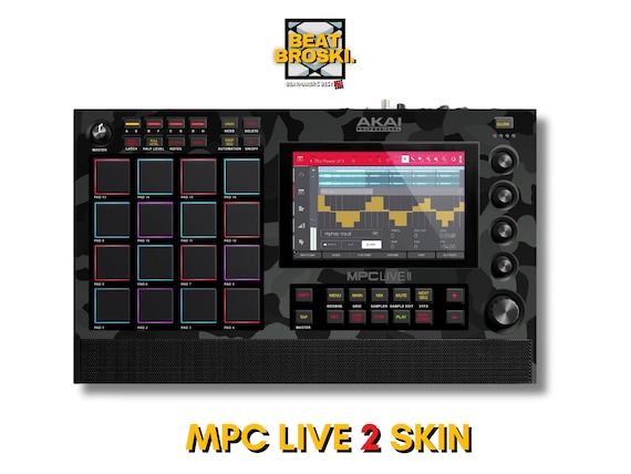 DTM・DAW ATSU AKAI MPC LIVE 2 Skórka AKAI MPC LIVE 2 Dostosuj Swój Mpc Live 2 - Etsy