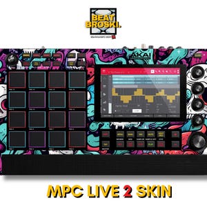 AKAI MPC LIVE 2 skin customize your mpc live 2
