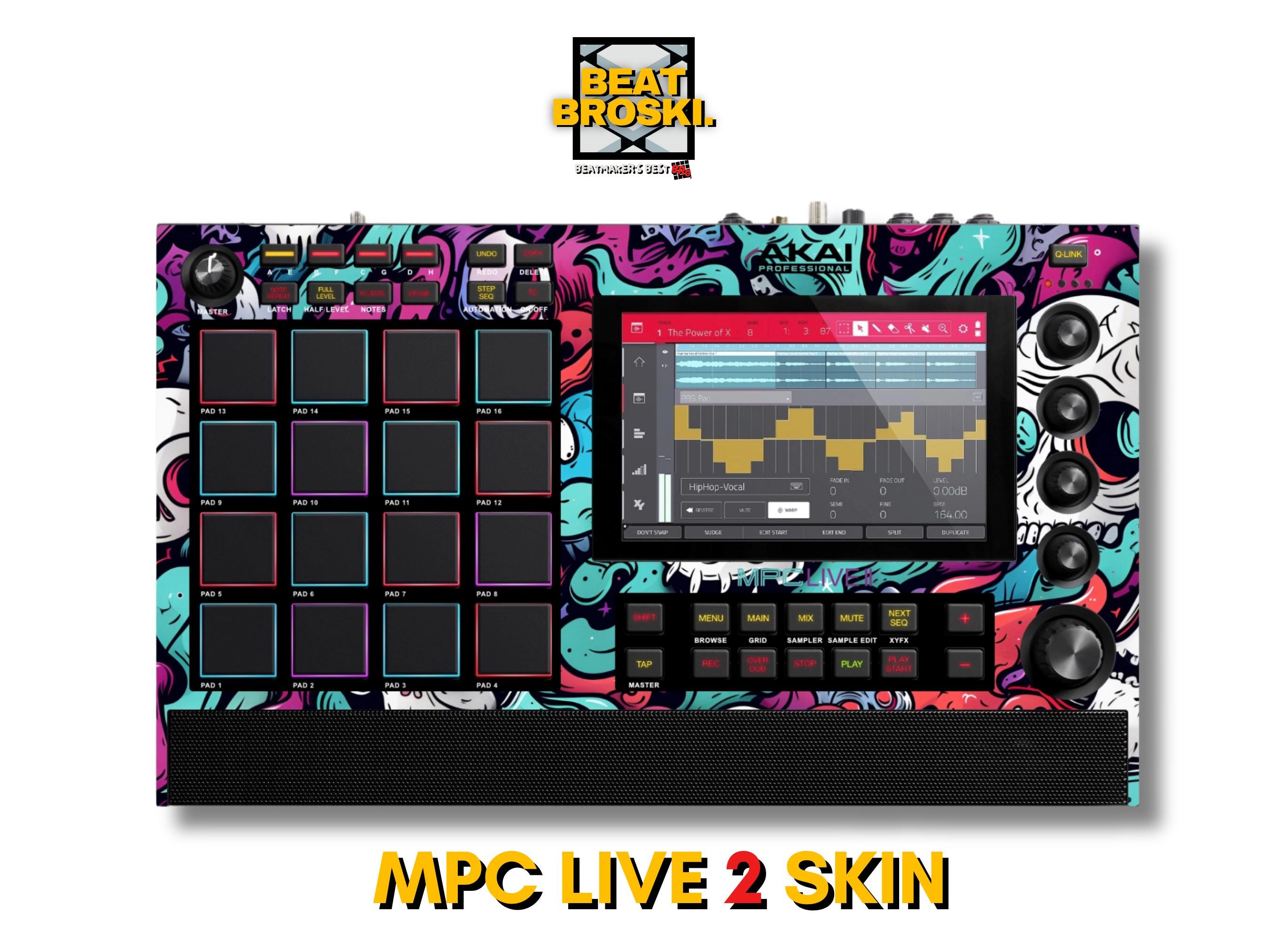AKAI MPC LIVE 2 Skin Customize Your Mpc Live 2 - Etsy