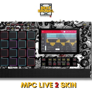 AKAI MPC LIVE 2 skin customize your mpc live 2