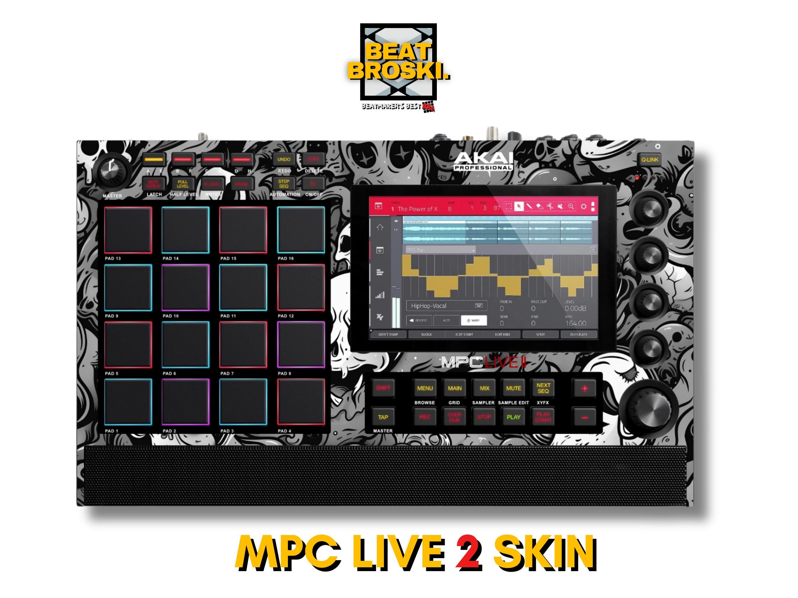 AKAI MPC LIVE 2 Skin Customize Your Mpc Live 2 - Etsy